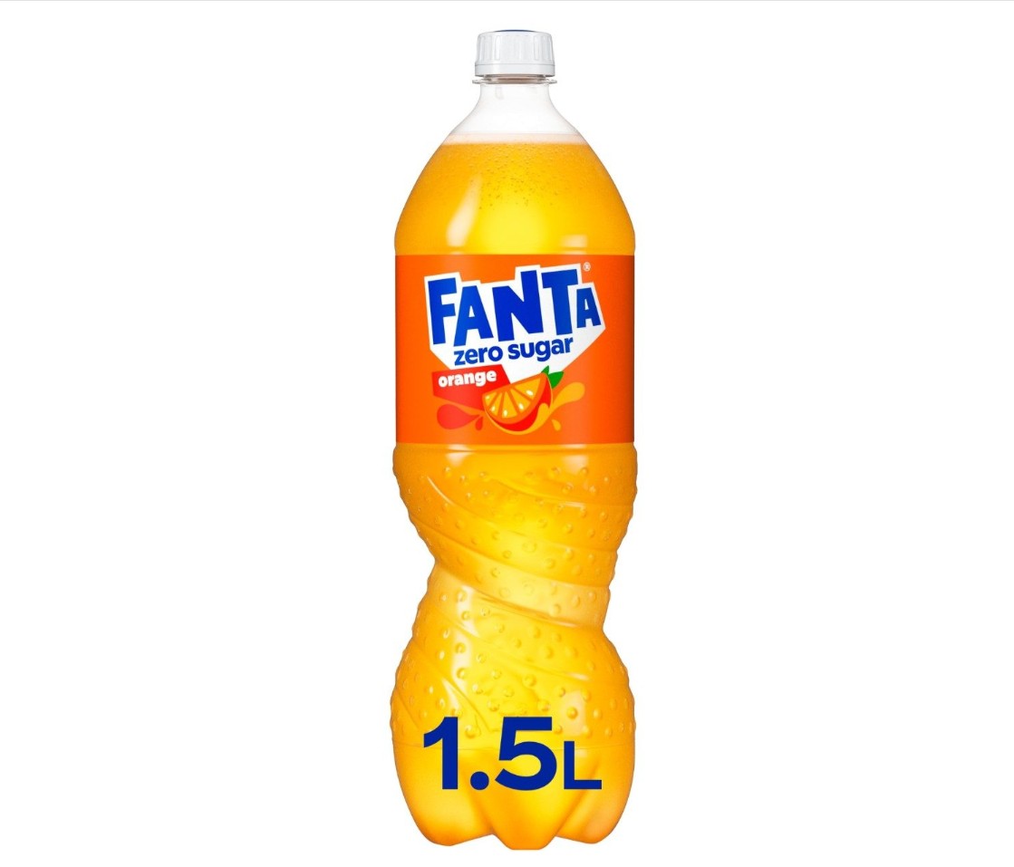 Fanta Orange Zero, Pet-Fles 6x1,5LT